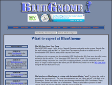 Tablet Screenshot of bluugnome.com